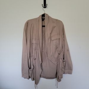 Torrid Beige Anorack Military Jacket